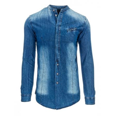 Pánská stylová košile jeansová