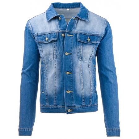Pánská stylová jeansová (džínová) bunda