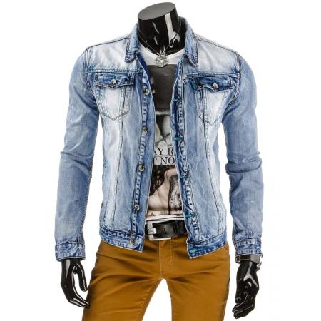 Pánská stylová jeansová (džínová) bunda