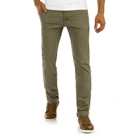 Pánské chino kalhoty khaki
