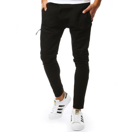 Černé pánské jogger kapsáče