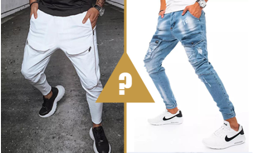 Jak nosit pánské joggery?